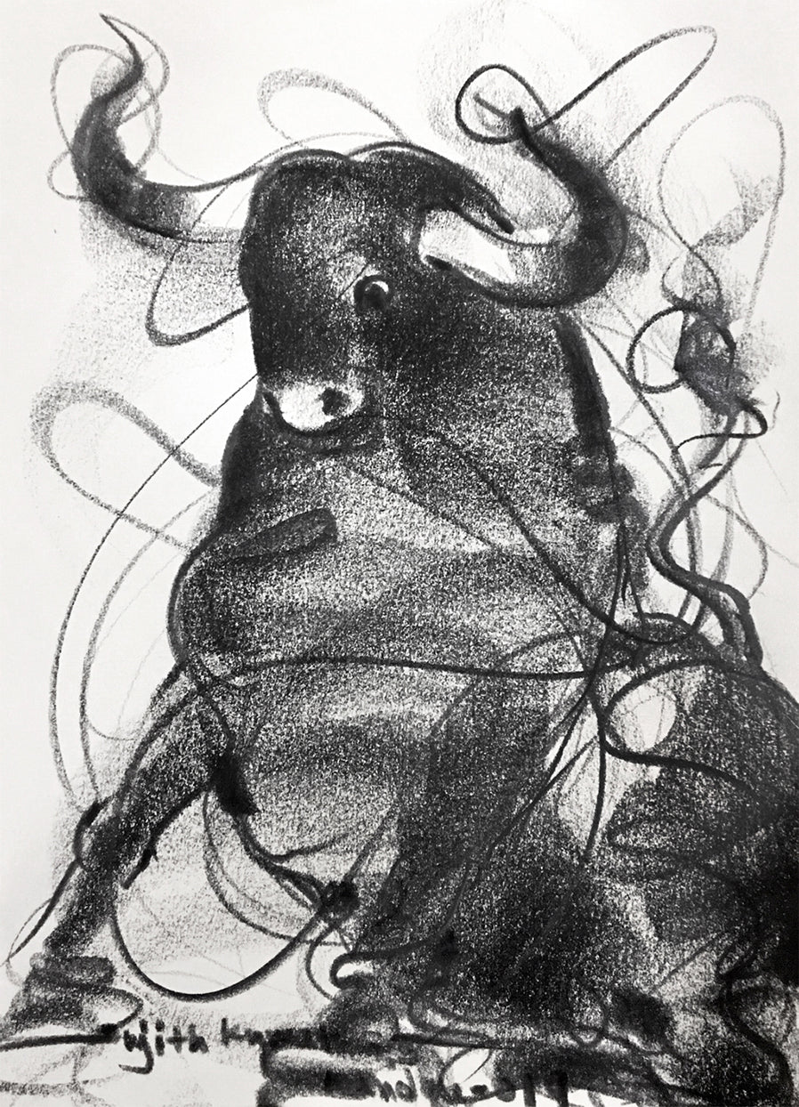 Bull Drawing-700