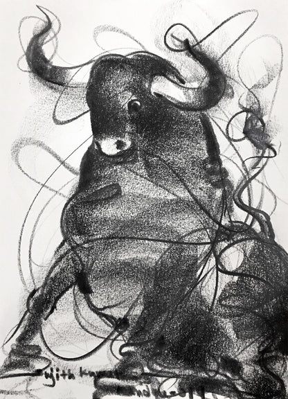 Bull Drawing-700
