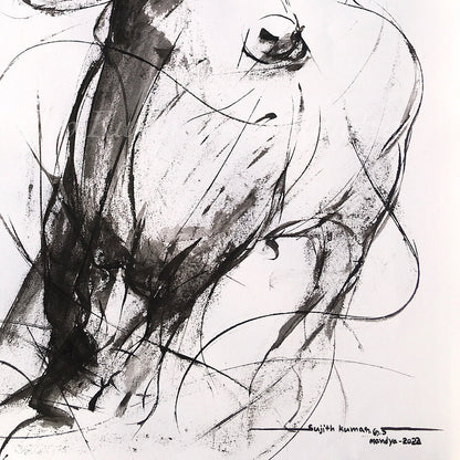 Bull Drawing-967