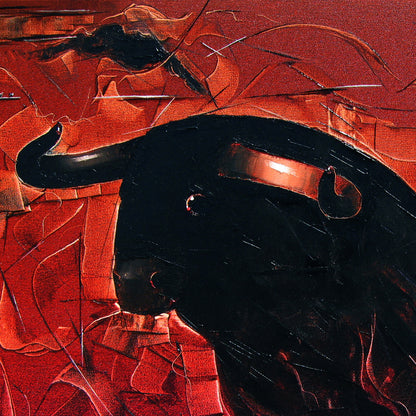 Bull-02 - SUJITH KUMAR GS MANDYA Art Studio Gallery (SKGSM Art Studio Gallery)