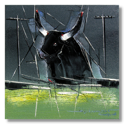 Bull-09 - SUJITH KUMAR GS MANDYA Art Studio Gallery (SKGSM Art Studio Gallery)