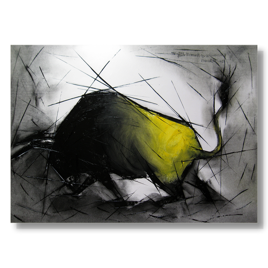 Bull-10 - SUJITH KUMAR GS MANDYA Art Studio Gallery (SKGSM Art Studio Gallery)