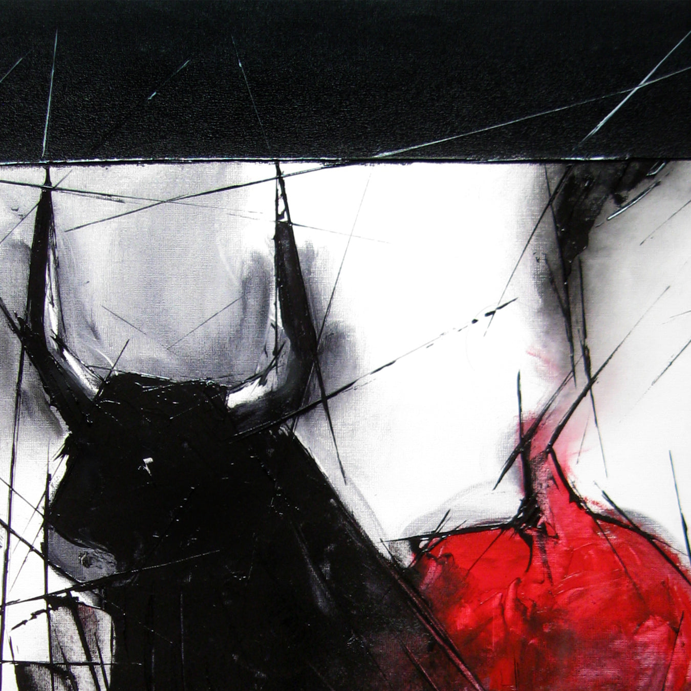 Bull-11 - SUJITH KUMAR GS MANDYA Art Studio Gallery (SKGSM Art Studio Gallery)