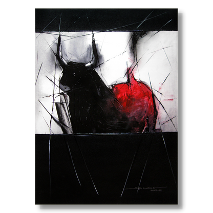 Bull-11 - SUJITH KUMAR GS MANDYA Art Studio Gallery (SKGSM Art Studio Gallery)