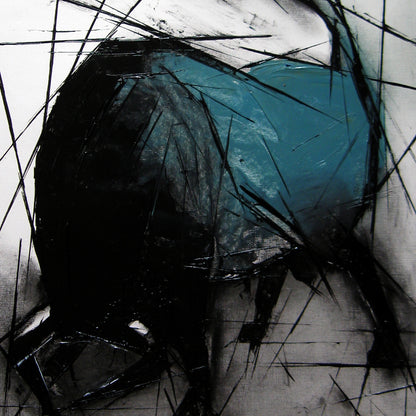 Bull-12 - SUJITH KUMAR GS MANDYA Art Studio Gallery (SKGSM Art Studio Gallery)