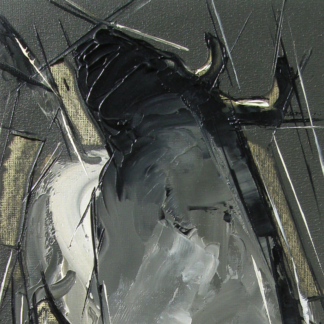 Bull-37 - SUJITH KUMAR GS MANDYA Art Studio Gallery (SKGSM Art Studio Gallery)