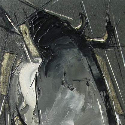 Bull-37 - SUJITH KUMAR GS MANDYA Art Studio Gallery (SKGSM Art Studio Gallery)