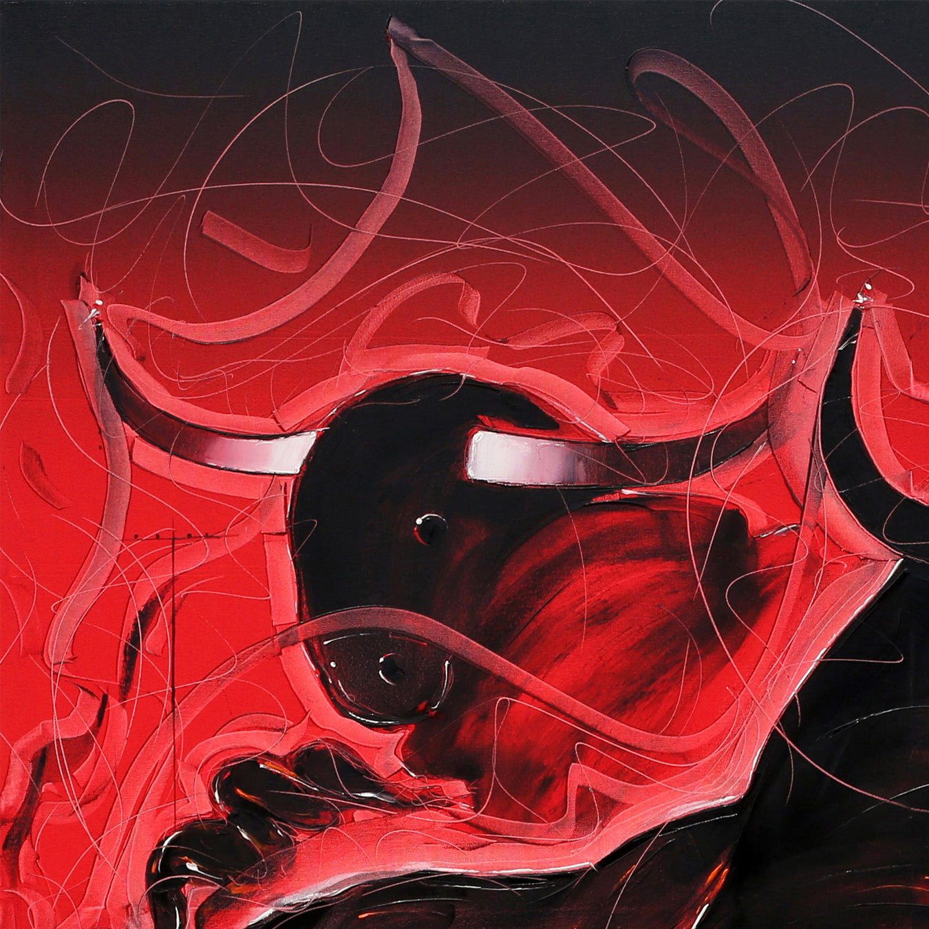 Bull-47 - SUJITH KUMAR GS MANDYA Art Studio Gallery (SKGSM Art Studio Gallery)