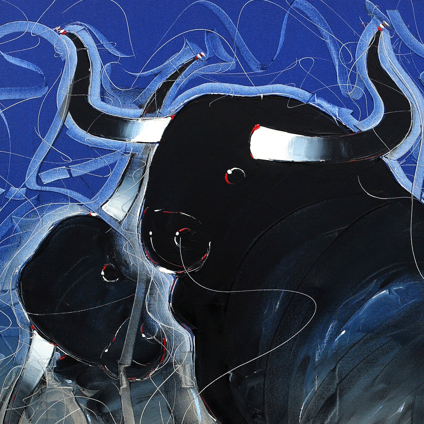 Bull-49 - SUJITH KUMAR GS MANDYA Art Studio Gallery (SKGSM Art Studio Gallery)