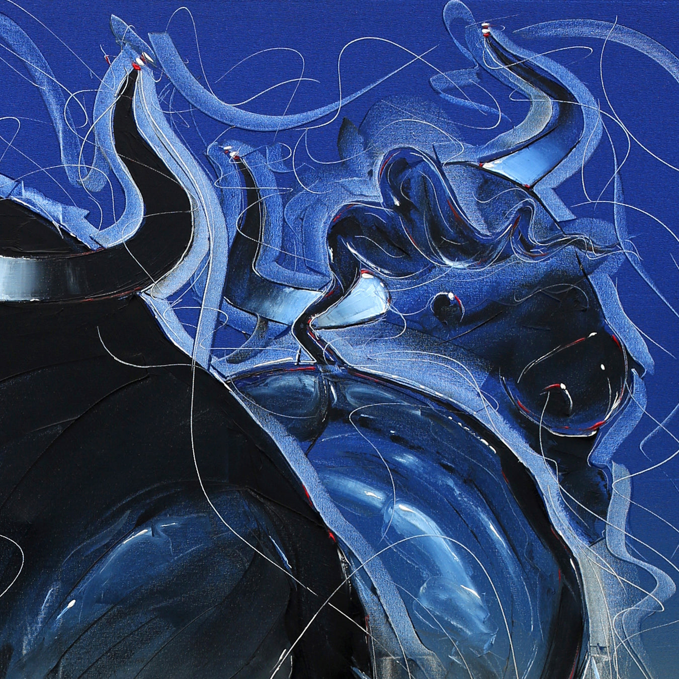 Bull-49 - SUJITH KUMAR GS MANDYA Art Studio Gallery (SKGSM Art Studio Gallery)