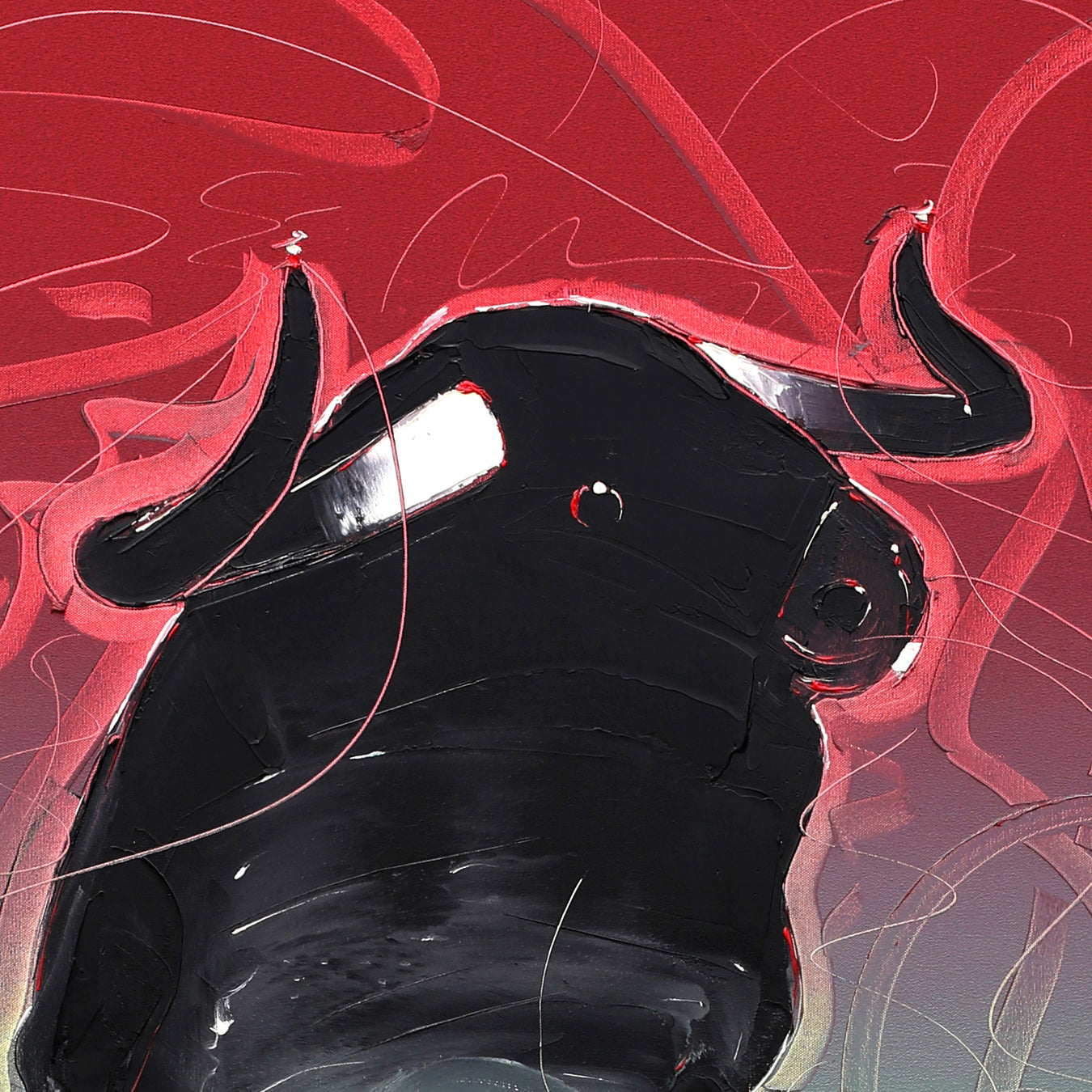 Bull-51 - SUJITH KUMAR GS MANDYA Art Studio Gallery (SKGSM Art Studio Gallery)