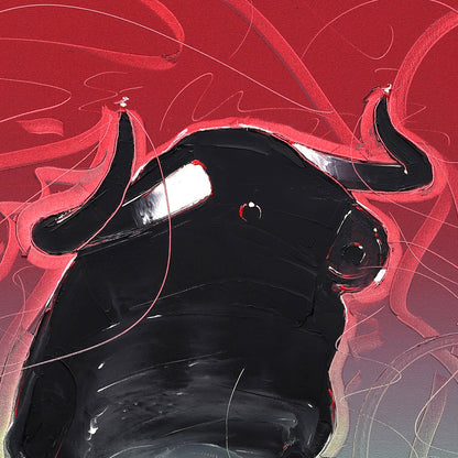 Bull-51 - SUJITH KUMAR GS MANDYA Art Studio Gallery (SKGSM Art Studio Gallery)