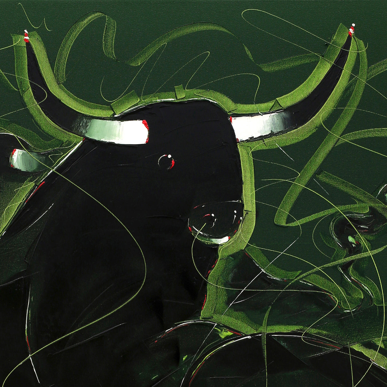 Bull-52 - SUJITH KUMAR GS MANDYA Art Studio Gallery (SKGSM Art Studio Gallery)