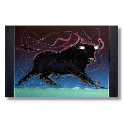 Bull-60 - SUJITH KUMAR GS MANDYA Art Studio Gallery (SKGSM Art Studio Gallery)