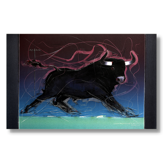 Bull-60 - SUJITH KUMAR GS MANDYA Art Studio Gallery (SKGSM Art Studio Gallery)