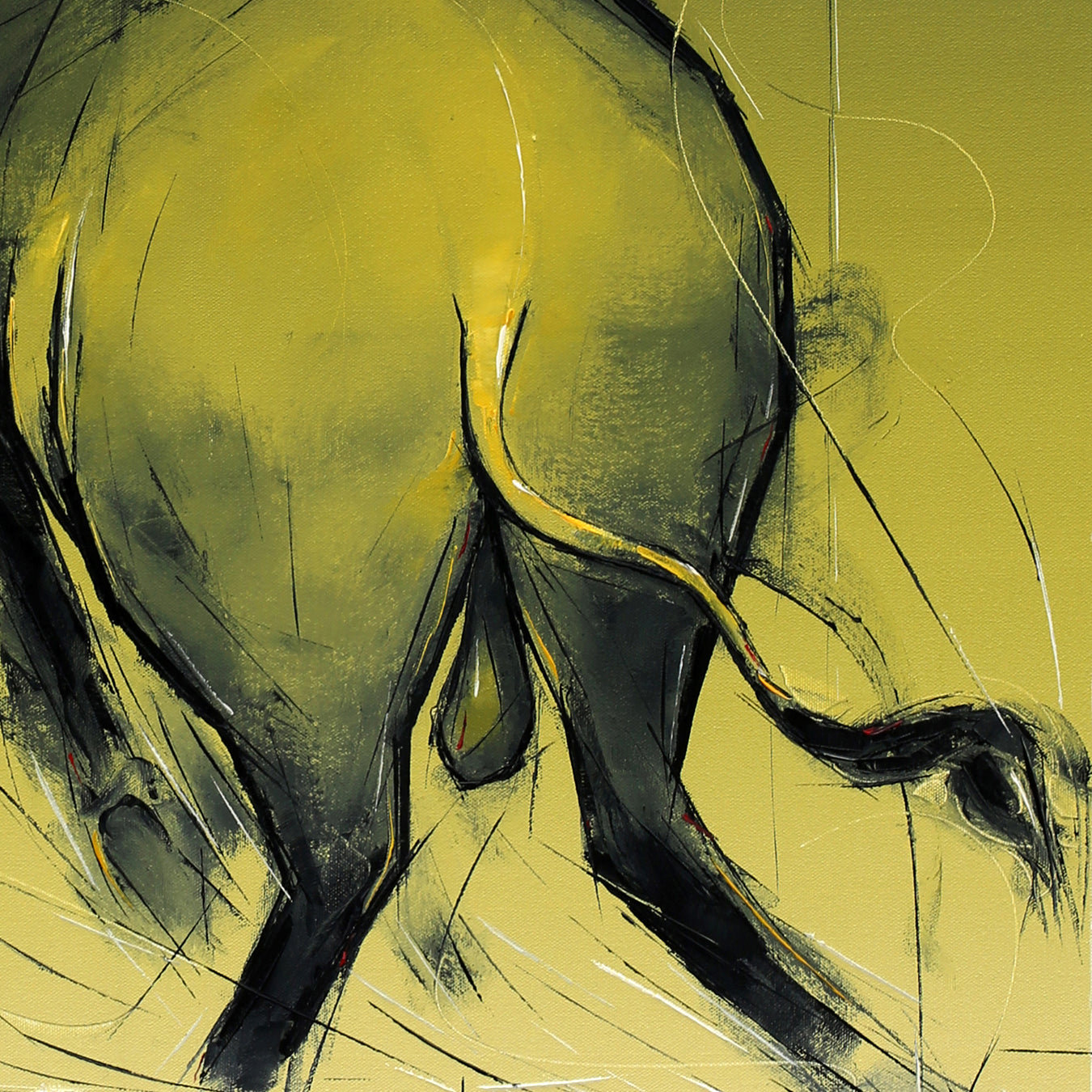 Bull-67 - SUJITH KUMAR GS MANDYA Art Studio Gallery (SKGSM Art Studio Gallery)