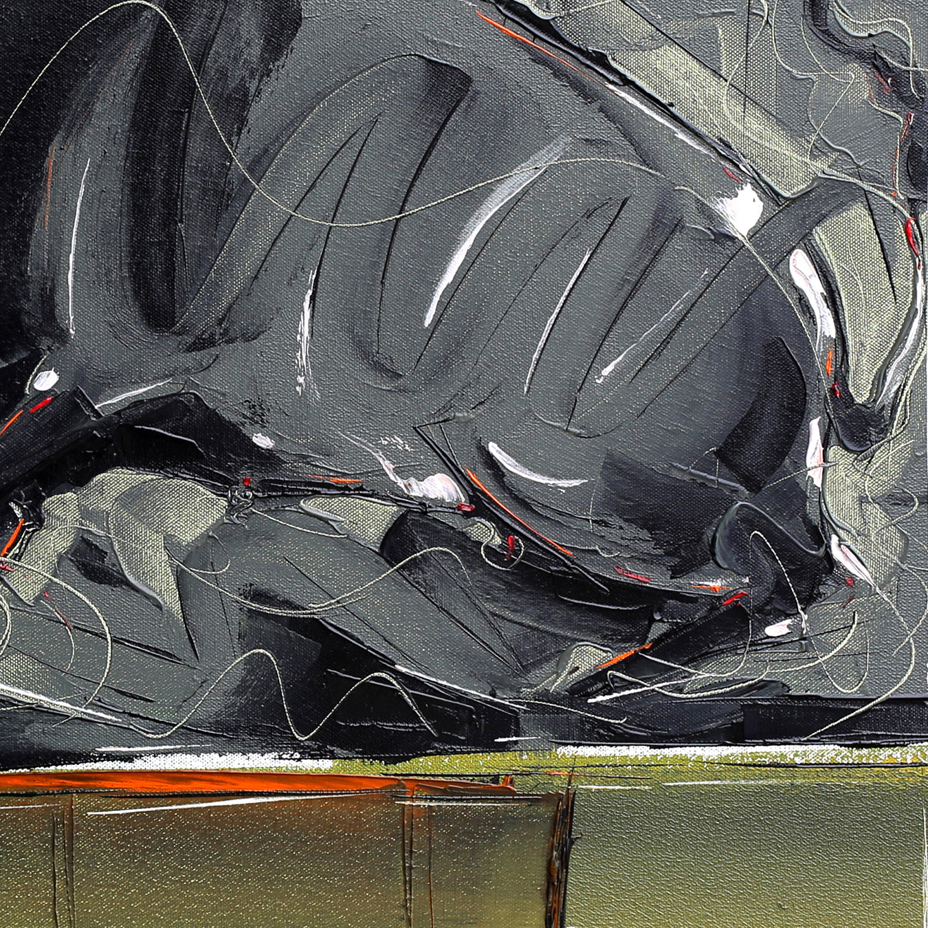 Bull-68 - SUJITH KUMAR GS MANDYA Art Studio Gallery (SKGSM Art Studio Gallery)