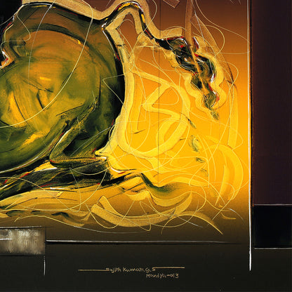 Bull-69 - SUJITH KUMAR GS MANDYA Art Studio Gallery (SKGSM Art Studio Gallery)