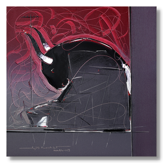 Bull-70 - SUJITH KUMAR GS MANDYA Art Studio Gallery (SKGSM Art Studio Gallery)