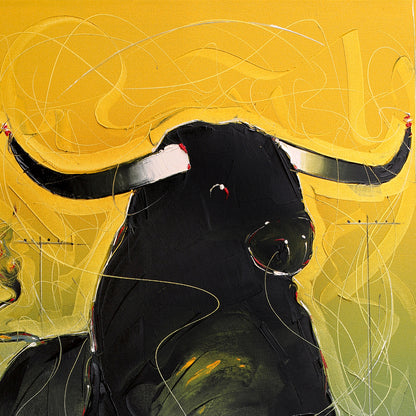 Bull-71 - SUJITH KUMAR GS MANDYA Art Studio Gallery (SKGSM Art Studio Gallery)
