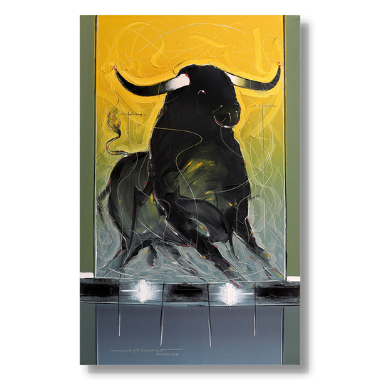 Bull-71 - SUJITH KUMAR GS MANDYA Art Studio Gallery (SKGSM Art Studio Gallery)