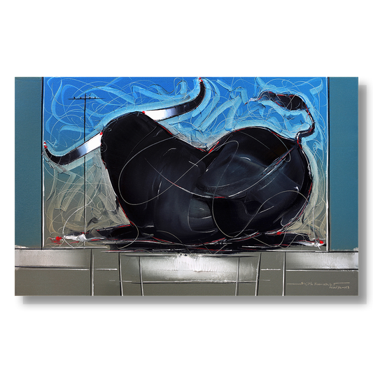 Bull-72 - SUJITH KUMAR GS MANDYA Art Studio Gallery (SKGSM Art Studio Gallery)