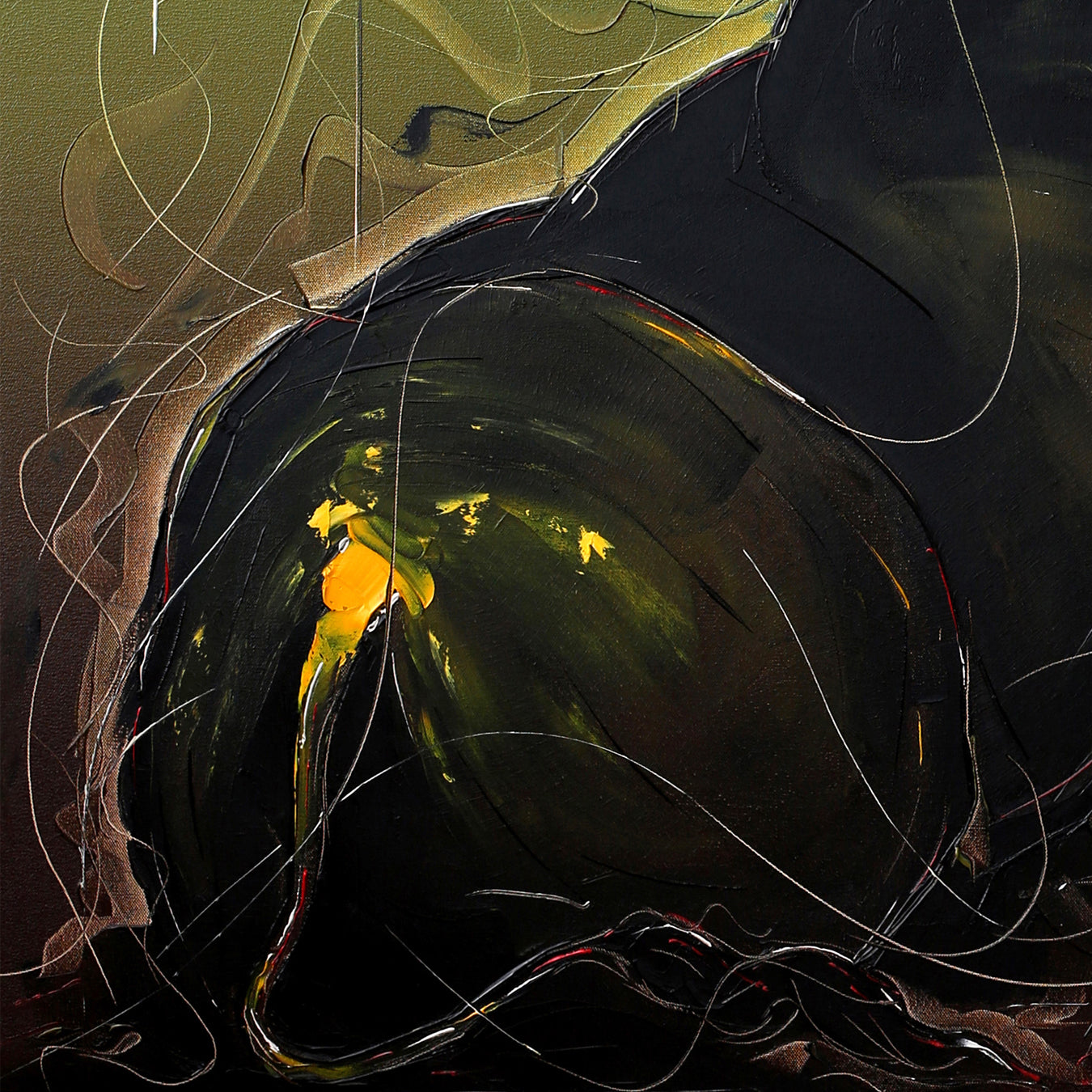 Bull-74 - SUJITH KUMAR GS MANDYA Art Studio Gallery (SKGSM Art Studio Gallery)