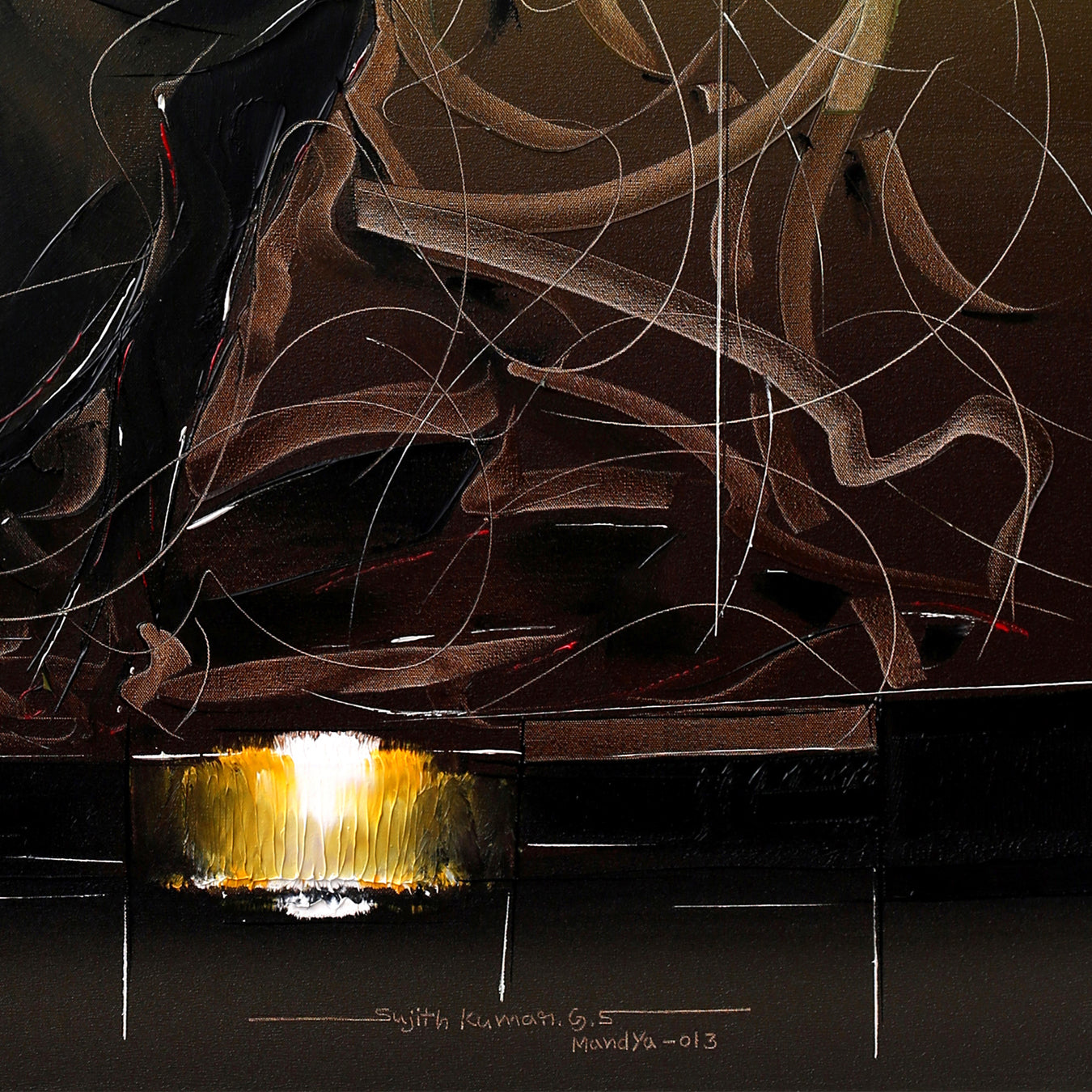 Bull-74 - SUJITH KUMAR GS MANDYA Art Studio Gallery (SKGSM Art Studio Gallery)