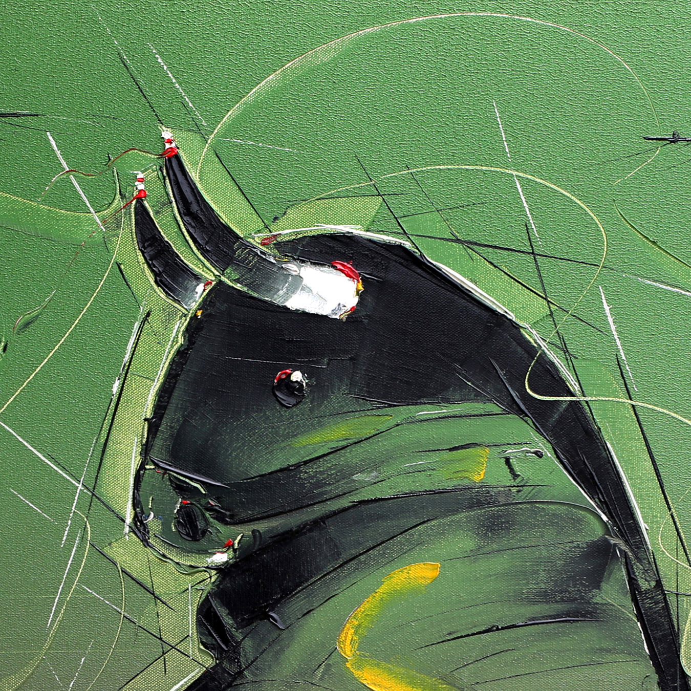 Bull-76 - SUJITH KUMAR GS MANDYA Art Studio Gallery (SKGSM Art Studio Gallery)