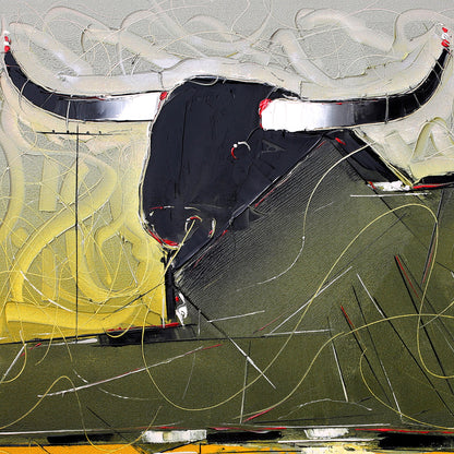 Bull-78 - SUJITH KUMAR GS MANDYA Art Studio Gallery (SKGSM Art Studio Gallery)
