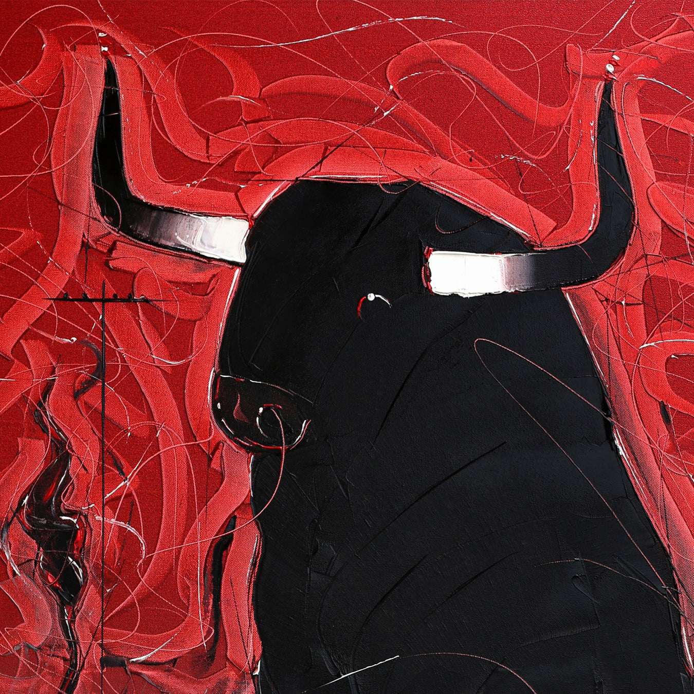 Bull-79 - SUJITH KUMAR GS MANDYA Art Studio Gallery (SKGSM Art Studio Gallery)