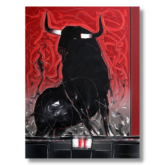 Bull-79 - SUJITH KUMAR GS MANDYA Art Studio Gallery (SKGSM Art Studio Gallery)