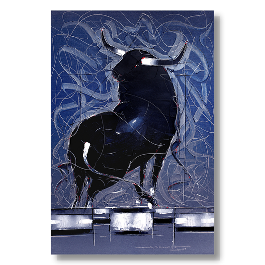 Bull-83 - SUJITH KUMAR GS MANDYA Art Studio Gallery (SKGSM Art Studio Gallery)