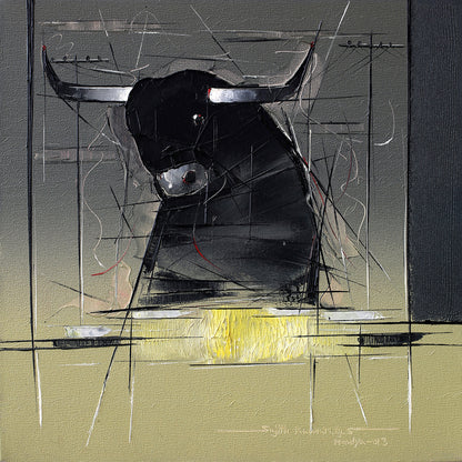 Bull-88 - SUJITH KUMAR GS MANDYA Art Studio Gallery (SKGSM Art Studio Gallery)