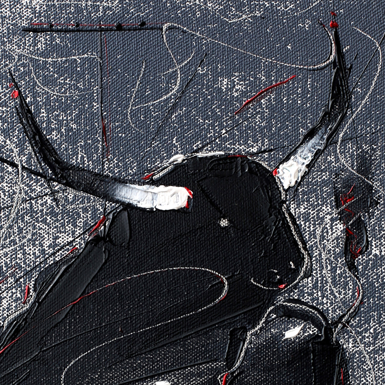 Bull-93 - SUJITH KUMAR GS MANDYA Art Studio Gallery (SKGSM Art Studio Gallery)